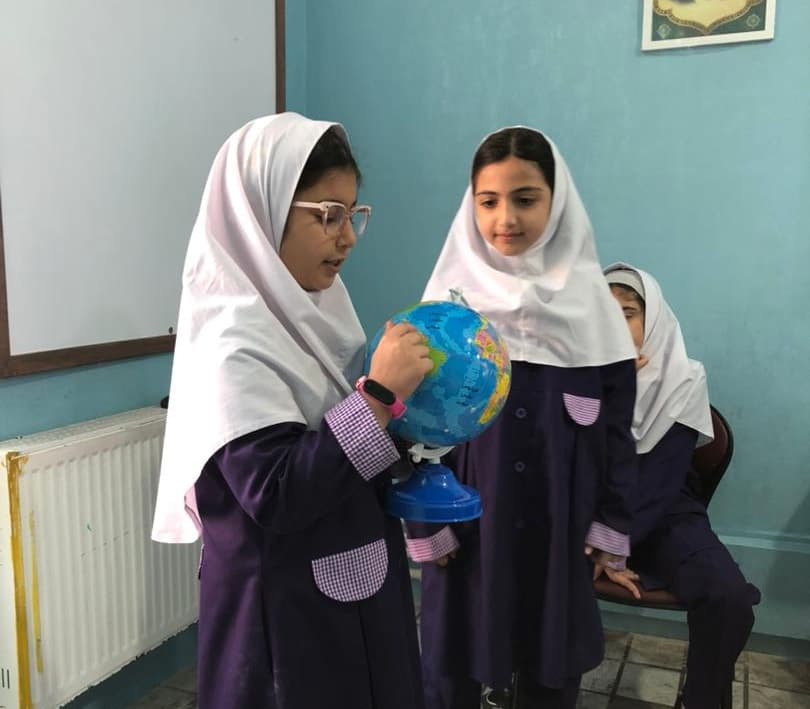 تدریس معکوس جهت های جغرافیایی